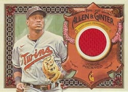 2022 Topps Allen & Ginter Relics (Pattern A) Jorge Polanco #AGRA-JP card