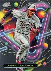 2023 Topps Cosmic Chrome Base Set Jorge Polanco #105 card