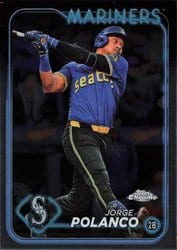 2024 Topps Chrome Update Base Set Jorge Polanco #USC177 card
