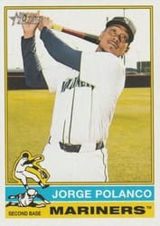 2025 Topps Heritage Base Set Jorge Polanco #97 card