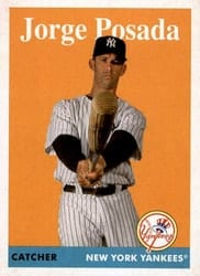 2019 Topps Archives Base Set Jorge Posada #85 card
