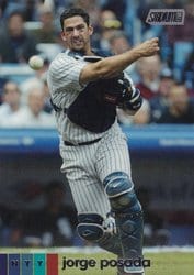 2020 Stadium Club Base Set Jorge Posada #189 card