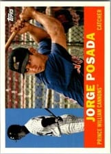 2022 Topps Pro Debut MiLB Legends Autographs Jorge Posada #MILB-1 card
