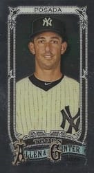 2025 Topps Allen & Ginter Mini Chrome Jorge Posada #182 card
