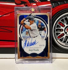 2026 Topps Tier One Prime Performers Autographs Jorge Posada #PPA-JP card