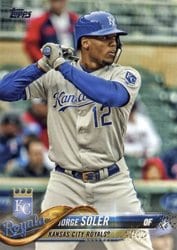 2018 Topps Base Set Jorge Soler #653 card