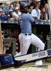 2019 Topps Big League Base Set Jorge Soler #227 card