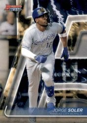 2020 Bowman's Best Base Set Jorge Soler #68 card