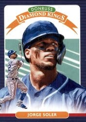 2020 Donruss Base Set Jorge Soler #19 card
