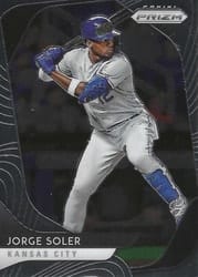 2020 Panini Prizm Base Set Jorge Soler #8 card