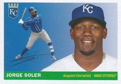 2020 Topps Archives Base Set Jorge Soler #17 card