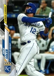 2020 Topps Base Set Jorge Soler #159 card