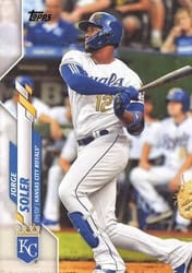 2020 Topps Base Set Jorge Soler #450 card