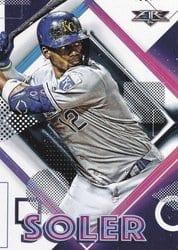 2020 Topps Fire Base Set Jorge Soler #85 card