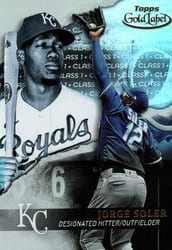 2020 Topps Gold Label Base Set Jorge Soler #47 card