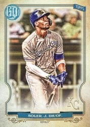 2020 Topps Gypsy Queen Base Set Jorge Soler #269 card