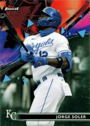 2021 Finest Base Set Jorge Soler #101 card