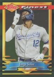 2021 Finest Flashbacks Base Set Jorge Soler #71 card