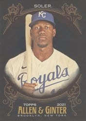 2021 Topps Allen & Ginter X Base Set Jorge Soler #156 card
