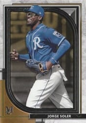 2021 Topps Museum Collection Base Set Jorge Soler #22 card