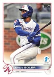 2022 Topps 1st Edition Base Set Jorge Soler #208 card