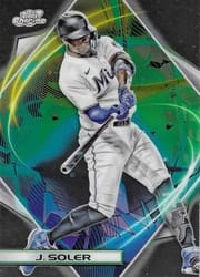 2022 Topps Cosmic Chrome Base Set Jorge Soler #73 card