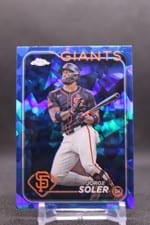 2024 Topps Chrome Update Sapphire Edition Base Set Jorge Soler #USCS64 card