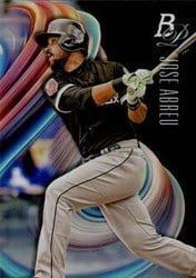 2018 Bowman Platinum Base Set Jose Abreu #60 card
