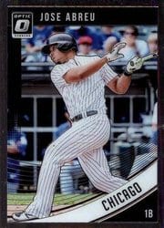 2018 Donruss Optic Base Set Jose Abreu #80 card