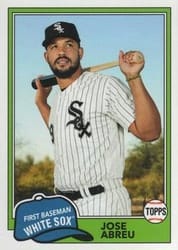 2018 Topps Archives Base Set Jose Abreu #298 card