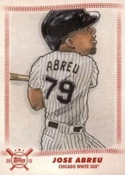 2018 Topps Big League Star Caricature Reproductions Jose Abreu #SCR-JA card