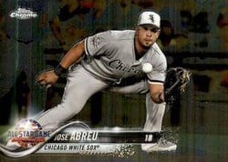2018 Topps Chrome Update Base Set Jose Abreu #HMT60 card