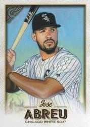 2018 Topps Gallery Base Set Jose Abreu #19 card