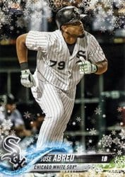 2018 Topps Holiday Base Set Jose Abreu #HMW147 card