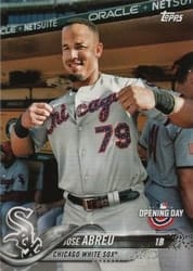 2018 Topps Opening Day Base Set Jose Abreu #30b card