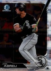 2019 Bowman Chrome Base Set Jose Abreu #69 card