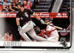 2019 Topps Opening Day Base Set Jose Abreu #37 card
