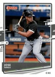2020 Donruss Base Set Jose Abreu #107 card