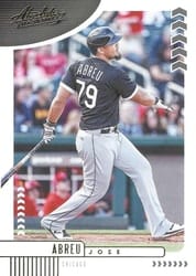 2020 Panini Absolute Base Set Jose Abreu #50 card