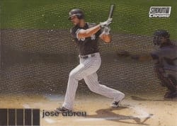 2020 Stadium Club Chrome Base Set Jose Abreu #79 card