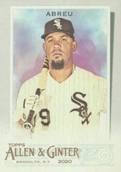 2020 Topps Allen & Ginter Base Set Jose Abreu #192 card