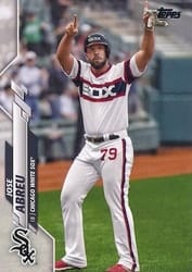 2020 Topps Base Set Jose Abreu #674b card