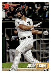 2021 Bowman Heritage Base Set Jose Abreu #62 card
