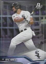 2021 Bowman Platinum Base Set Jose Abreu #54 card