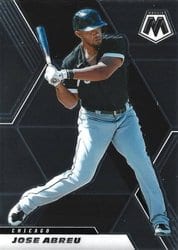 2021 Panini Mosaic Base Set Jose Abreu #77 card