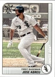 2021 Topps Big League Base Set Jose Abreu #245 card
