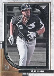 2021 Topps Museum Collection Base Set Jose Abreu #86 card