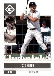 2022 Panini Chronicles Base Set Jose Abreu #38 card