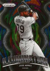 2022 Panini Prizm Illumination Jose Abreu #IL-2 card