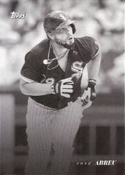 2022 Topps Black & White Base Set José Abreu #44 card